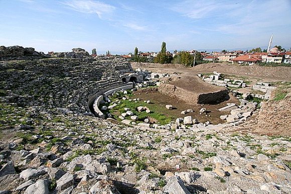 The Roman theatre in İznik (ancient Nicaea)