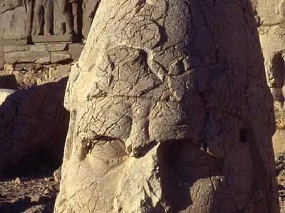 Colossal head of Zeus