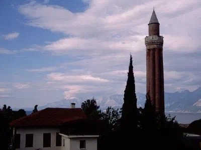 Yivli Minaret Fluted Minaret (Yivli Minare) was built in 13th century by the Seljuks. It became a symbol of Antalya.