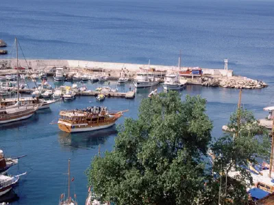 Kaleiçi Yatch Harbour. Old Roman harbour is used a well-equipment yatch marina. You can take a daily boat tour from marina.