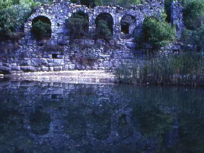 Roman bath. Olympos was one of the city of Lycia federation. Roman bath. Olympos was one of the city of Lycia federation.
