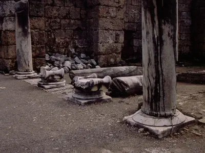 Inner view from Roman bath