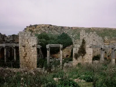 The Necropolis behind of city walls