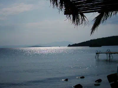 Ortunc is at the back of the Cunda Island and has some nice camping areas.