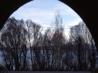 View of Van Lake from window