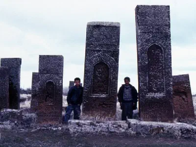 Thombstones in Seljukian Graveyard