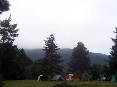 You can put up tents in the area.