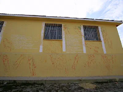 An artwork from a Gölyazi street