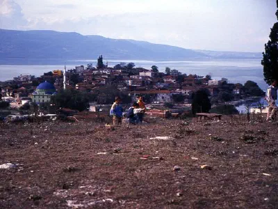 From the hill behind the Gölyazı
