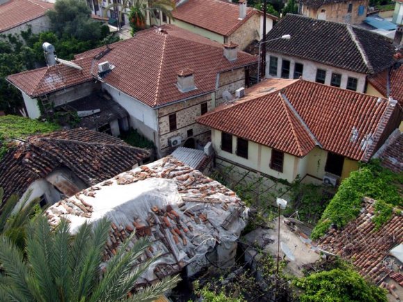 Antalya, Kaleiçi - Old houses