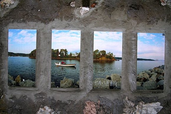 An artwork from a Gölyazı street