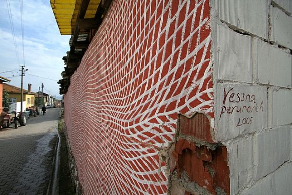 An artwork from a Gölyazı street