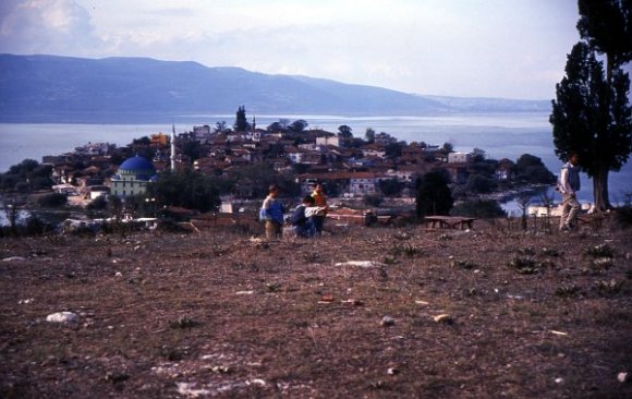 From the hill behind the Gölyazı