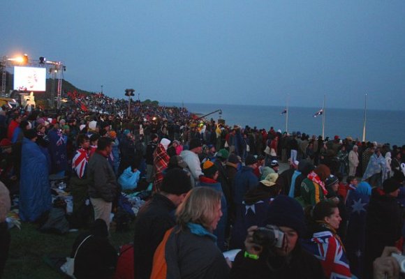Gallipoli, Anzac Cove - Anzac Day 2006, Dawn Service