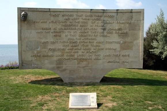 Gallipoli, Anzac Cove - Turkish Memorial