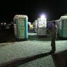 Gallipoli, Anzac Cove - Anzac Day 2007, Portable toilets