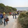 Gallipoli, Anzac Cove - Anzac Day 2007, People walking to Lone Pine Service