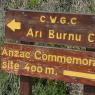 Ari Burnu Cemetery Sign
