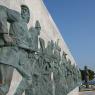 The wall at the memorial showing the service and sacrifice of the Turkish soldiers.