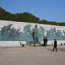 The wall at the memorial showing the service and sacrifice of the Turkish soldiers.