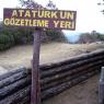 Gallipoli, Chunuk Bair - Atatürk's watching point at Chunuk Bair