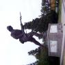 Gallipoli, 57th Infantry Regiment Memorial - Sculpture outside the cemetary.