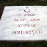 Gallipoli, 57th Infantry Regiment Memorial - Regiment's doctor Dimitroyati's gravestone.