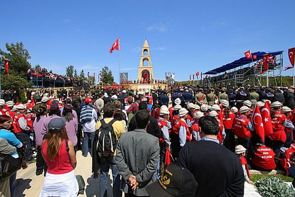 Gallipoli, 57th Regiment Memorial - Anzac Day 2007, Turkish 57th Regiment Memorial Service