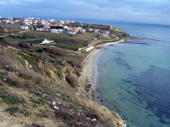 A look to the Ertuğrul Cove (V Beach)