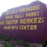 Main Info Center sign