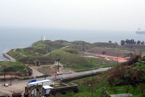 General view of Namazgah Rampart