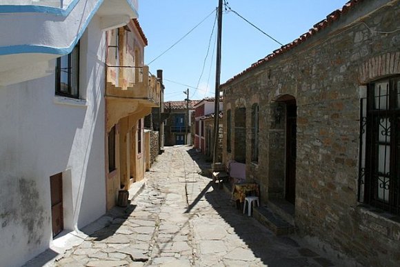 Gökçeada - Tepeköy, A street