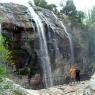Watching point of Tortum Waterfall