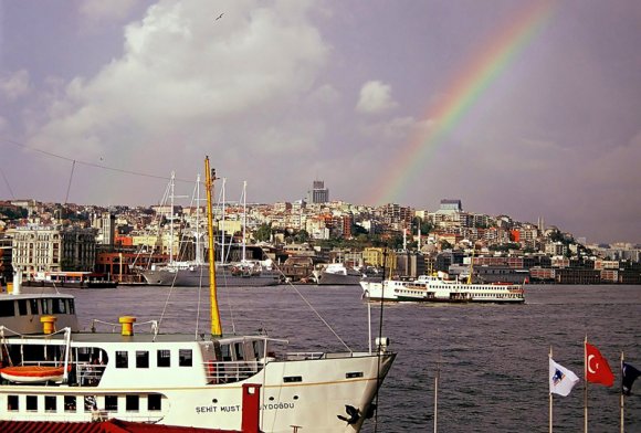 Rainbow in Eminönu