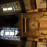 Mihrab and stained glasses