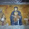 Mosaic of Virgin and Child with John II and Irene