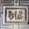 A detail from the marble door