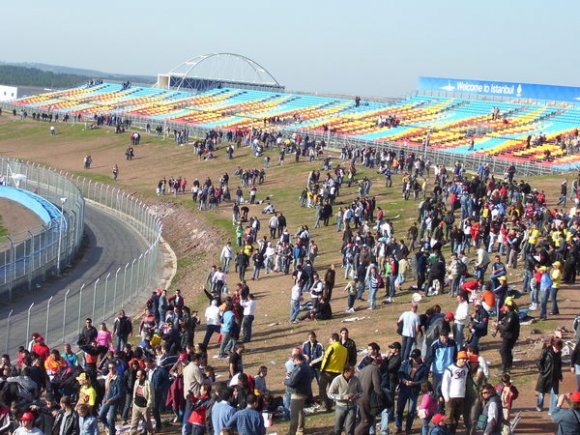 Istanbul, Istanbul Park - Spectators