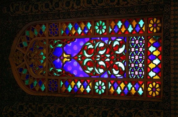 Stained glass window
