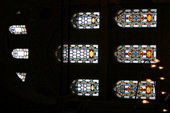 Stained glass windows