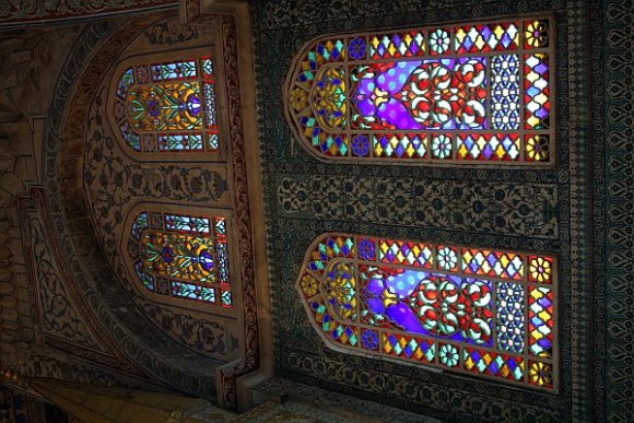 Stained glass windows