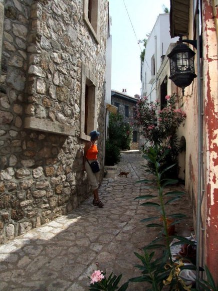 Marmaris - A narrow street in Marmaris