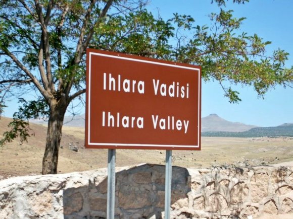 Ihlara Valley sign.