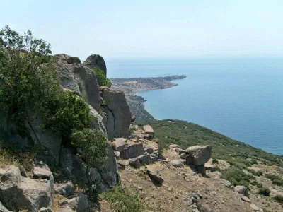 Assos coast.
