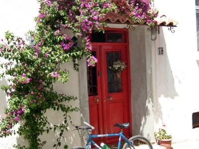 A Bozcada street.