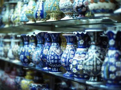 Souvenir shop in Çanakkale