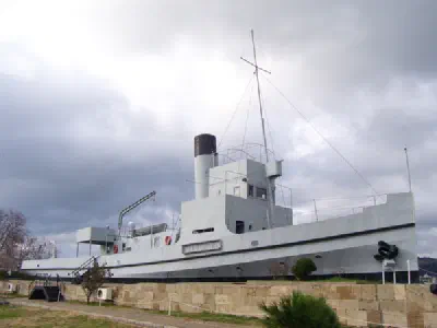 Nusrat mine ship model. Real one is restored and located in Tarsus.