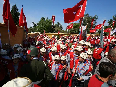 Gallipoli, 57th Regiment Memorial - Anzac Day 2007, Turkish 57th Regiment Memorial Service