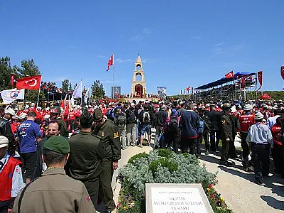Gallipoli, 57th Regiment Memorial - Anzac Day 2007, Turkish 57th Regiment Memorial Service