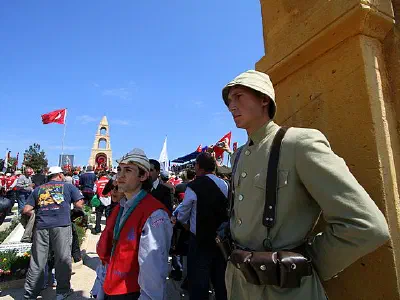 Gallipoli, 57th Regiment Memorial - Anzac Day 2007, Turkish 57th Regiment Memorial Service